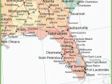 Beaches In Georgia Map Map Of Alabama Georgia and Florida