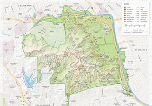Beacon Hills California Map Griffith Park