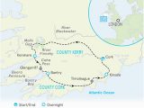 Beara Peninsula Ireland Map Ireland Bike tours Ireland Bicycle tours Backroads