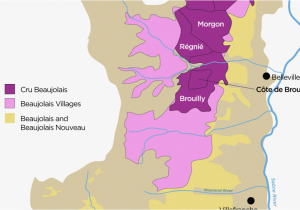 Beaujolais France Map Map Of California Wine Country Regions the Secret to Finding