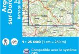 Beaulieu France Map Ign 2235 Argentat Sur Dordogne Frankreich Wanderkarte 1 25 000