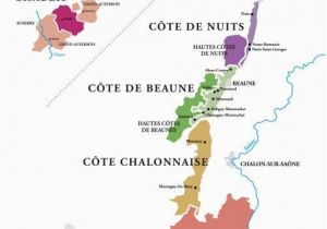 Beaune France Map Comprendre Le Vignoble De Bourgogne France Burgundy Wine Map