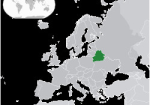 Belarus On Map Of Europe Belarus Wikipedia
