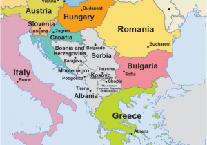 Belgrade Serbia Map Of Europe Eu Enlargement Western Balkans Multimedia Centre