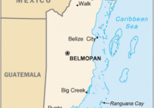 Belize Spain Map Belize New World Encyclopedia