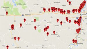 Belmont County Ohio Map Belmont County Health Department Mapping Overdoses News Sports