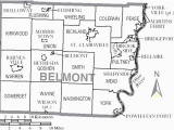 Belmont County Ohio township Map Ohio State Route 145 Wikivividly