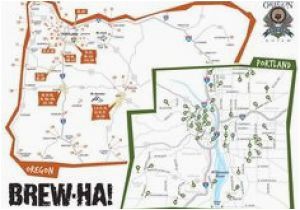 Bend oregon Breweries Map Bend oregon Brewery Map Treasures Of oregon and the Pacific