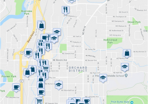 Bend oregon Street Map 674 northeast Seward Avenue Bend or Walk Score