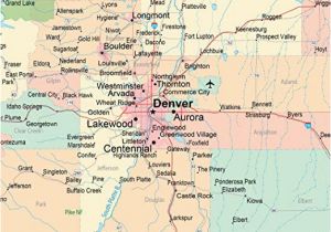 Bennett Colorado Map Amazon Com Push Pin Travel Maps Colorado with Brown Frame and Pins