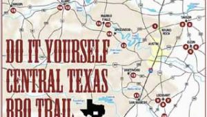 Best Bbq In Texas Map Texas Bbq Trail Map Business Ideas 2013