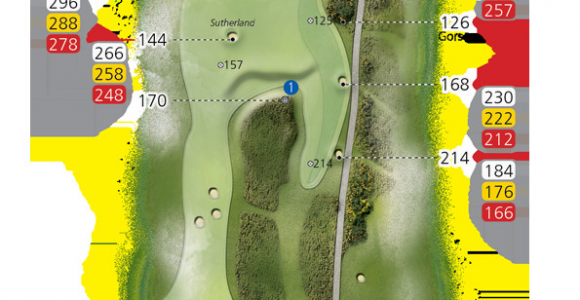 Best Golf Courses In Ireland Map Old Course St andrews Links the Home Of Golf