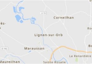 Bezier France Map Lignan Sur orb 2019 Best Of Lignan Sur orb France tourism