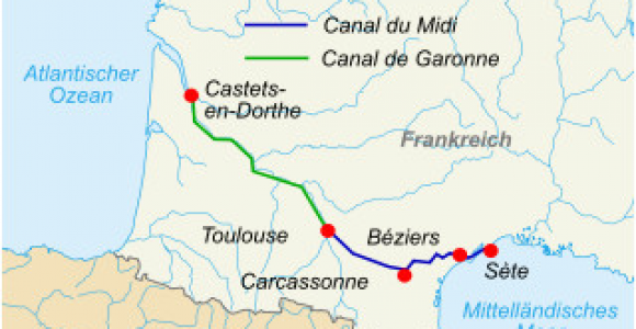 Beziers France Map Canal Du Midi Wikipedia