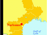 Beziers France Map Narbonne Et Le Golfe De Lyon Style Frana Ais Mediterranean Sea