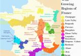 Big Map Of France French Wine Growing Regions and An Outline Of the Wines Produced In