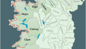 Big Map Of Ireland Wild atlantic Way Map Ireland In 2019 Ireland Map