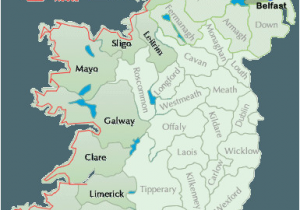 Big Map Of Ireland Wild atlantic Way Map Ireland In 2019 Ireland Map