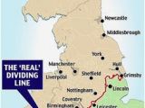 Birmingham On Map Of England 193 the Border Between the Two Englands Genealogy