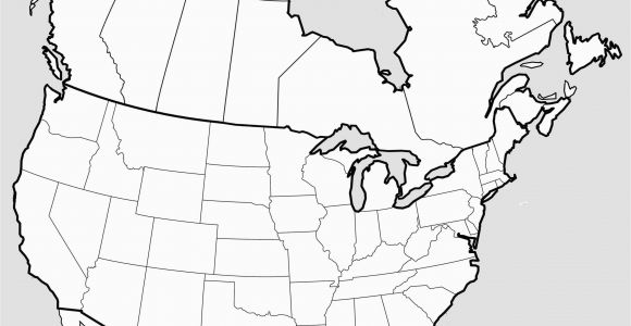Black and White Map Of Canada Printable Map Us and Canada Refrence Canada Map Printable