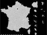 Black and White Map Of France List Of Constituencies Of the National assembly Of France