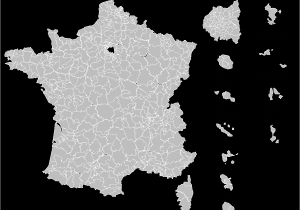 Black and White Map Of France List Of Constituencies Of the National assembly Of France