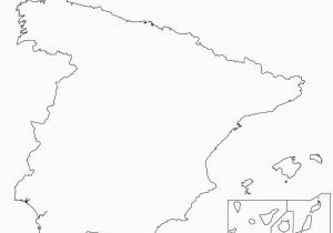 Black and White Map Of Spain Map Paintings Search Result at Paintingvalley Com