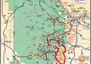 Black forest Colorado Map Black Hills Maps Plan Your Visit Vacation Deals
