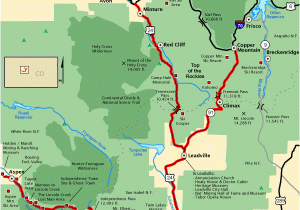 Black Hawk Colorado Map top Of the Rockies Map America S byways Go West Colorado