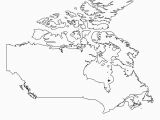 Blackline Map Of Canada Canada Citys A Maps 2019