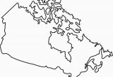 Blackline Map Of Canada Canada Citys A Maps 2019