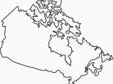 Blackline Map Of Canada Canada Citys A Maps 2019