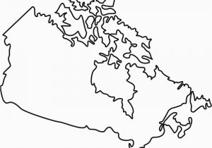 Blackline Map Of Canada Canada Citys A Maps 2019