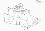 Blackline Map Of Canada top 10 Punto Medio Noticias Canada Map Outline with Provinces