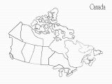 Blackline Map Of Canada top 10 Punto Medio Noticias Canada Map Outline with Provinces