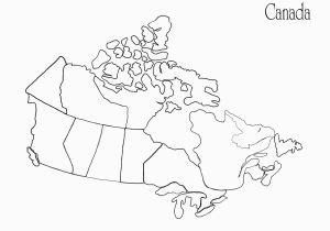 Blackline Map Of Canada top 10 Punto Medio Noticias Canada Map Outline with Provinces