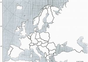 Blackline Map Of Europe 64 Faithful World Map Fill In the Blank