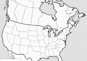 Blank Canada Map Quiz Unlabeled Us Map Quiz Fresh Blank and Canada Printable