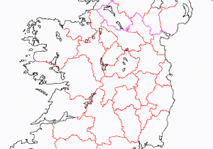 Blank County Map Of Ireland Map Of Ireland Blank Download them and Print