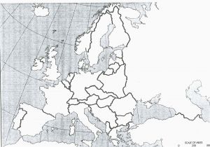 Blank Europe Map Pdf 36 Intelligible Blank Map Of Europe and Mediterranean
