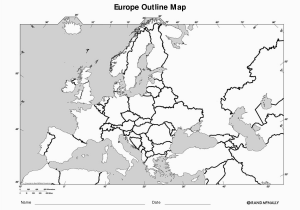 Blank Europe Map Pdf Europe without Labels Accurate Maps