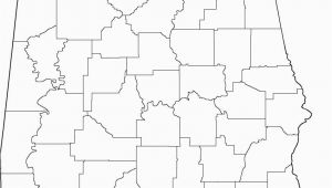 Blank Map Of Alabama Alabama Outline Maps and Map Links