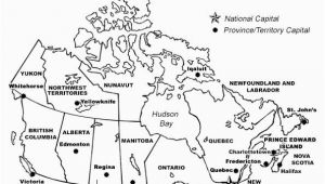 Blank Map Of Canada Provinces and Territories Printable Map Of Canada with Provinces and Territories and their