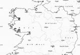 Blank Map Of Counties Of Ireland Blank Simple Map Of Ireland