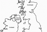 Blank Map Of England and Wales Outline Map British isles Our island Story Uk Outline