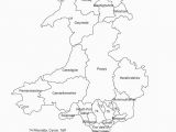 Blank Map Of England Wales United Kingdom England Great Britain Printable Blank