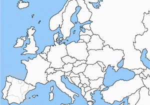 Blank Map Of Europe after Ww1 36 Intelligible Blank Map Of Europe and Mediterranean