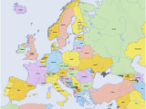 Blank Map Of Europe and Russia List Of sovereign States and Dependent Territories In Europe