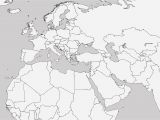 Blank Map Of Europe asia and Africa asia and Europe Map Outline Countries and Capitals Quiz