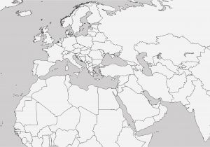 Blank Map Of Europe asia and Africa asia and Europe Map Outline Countries and Capitals Quiz